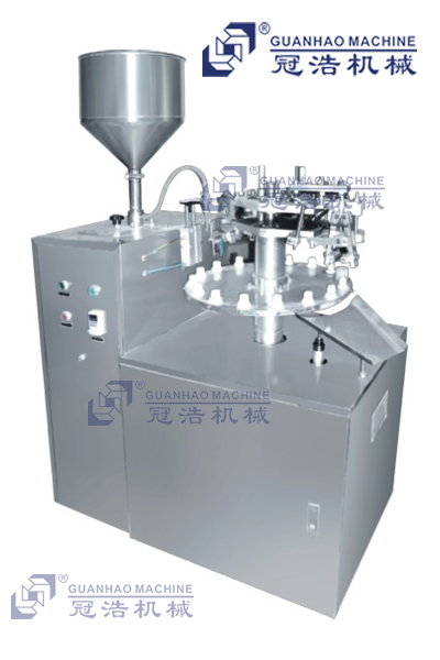 GH-GW50半自動(dòng)灌裝封尾機、單頭膏體灌裝機
