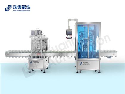全自動(dòng)雙頭蠕動(dòng)泵灌裝機